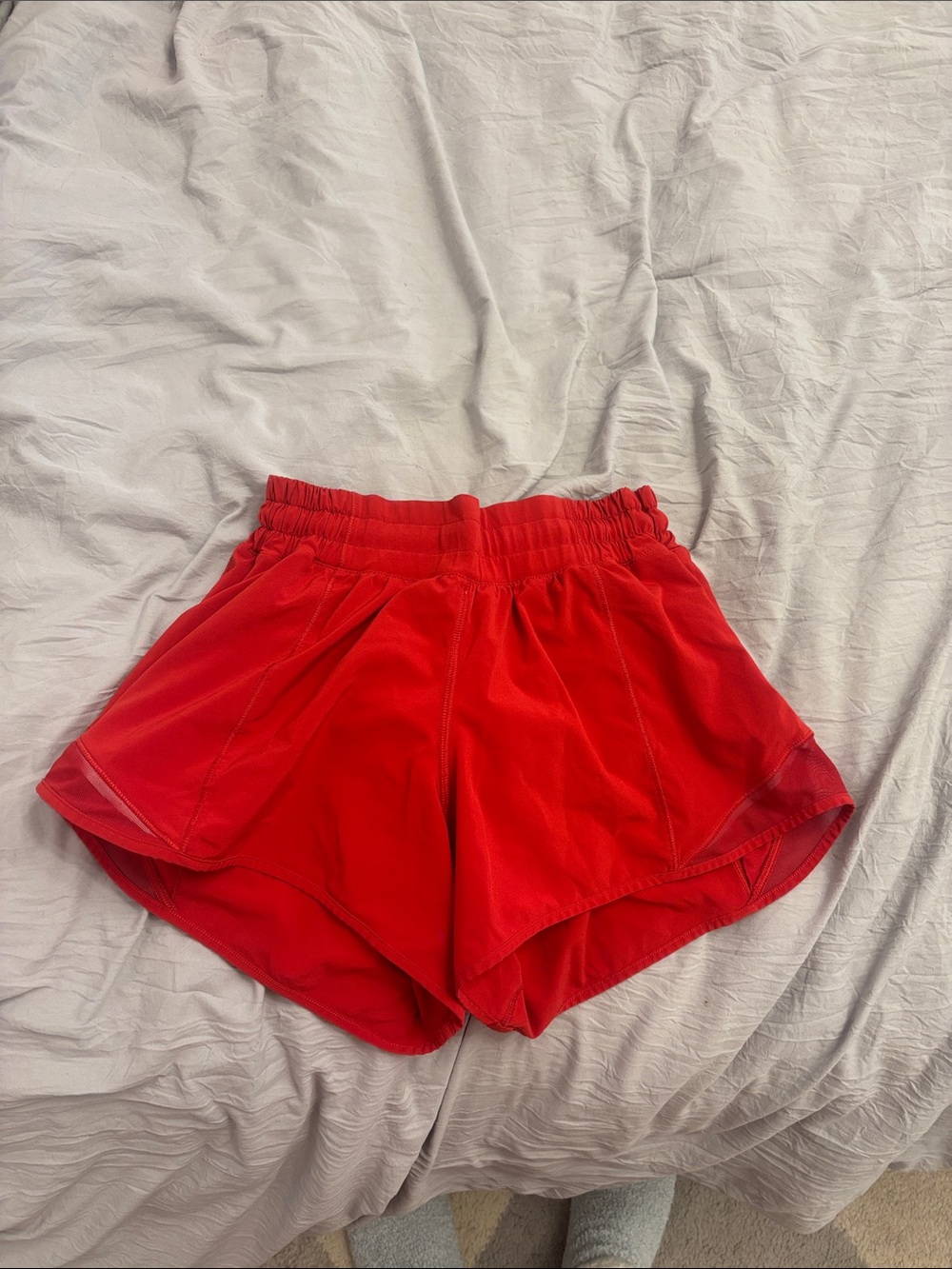 lululemon athletica Red Women's Athletic Shorts - Lightweight Run Shorts